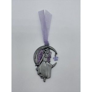 Gloria Duchin Pewter Angel Ornament "Faith Makes Dreams Come True" Moon